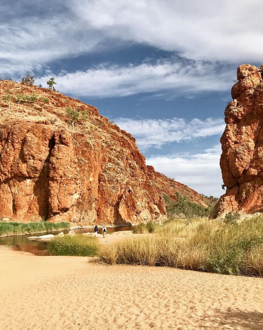 Accommodation and Resupply, Glen Helen Gorge, Larapinta Trail