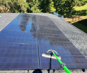 when not to clean solar panels
