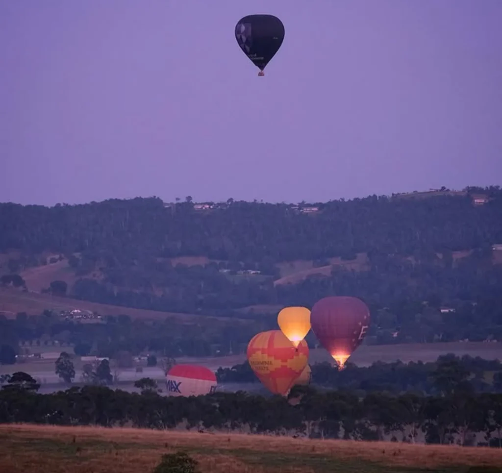 Yarra Valley sunrise balloon experience