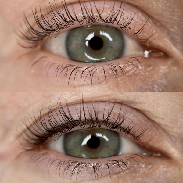 eyeliner tattoo before and after
